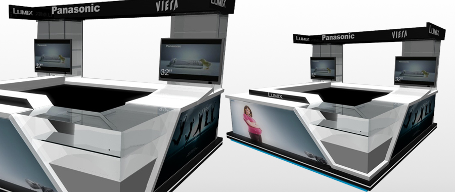 popup stands, rollup banners